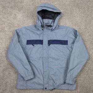 Vintage Burton Jacket Womens Medium Blue Storm Lite XT Taped Seams Ski Snowboard